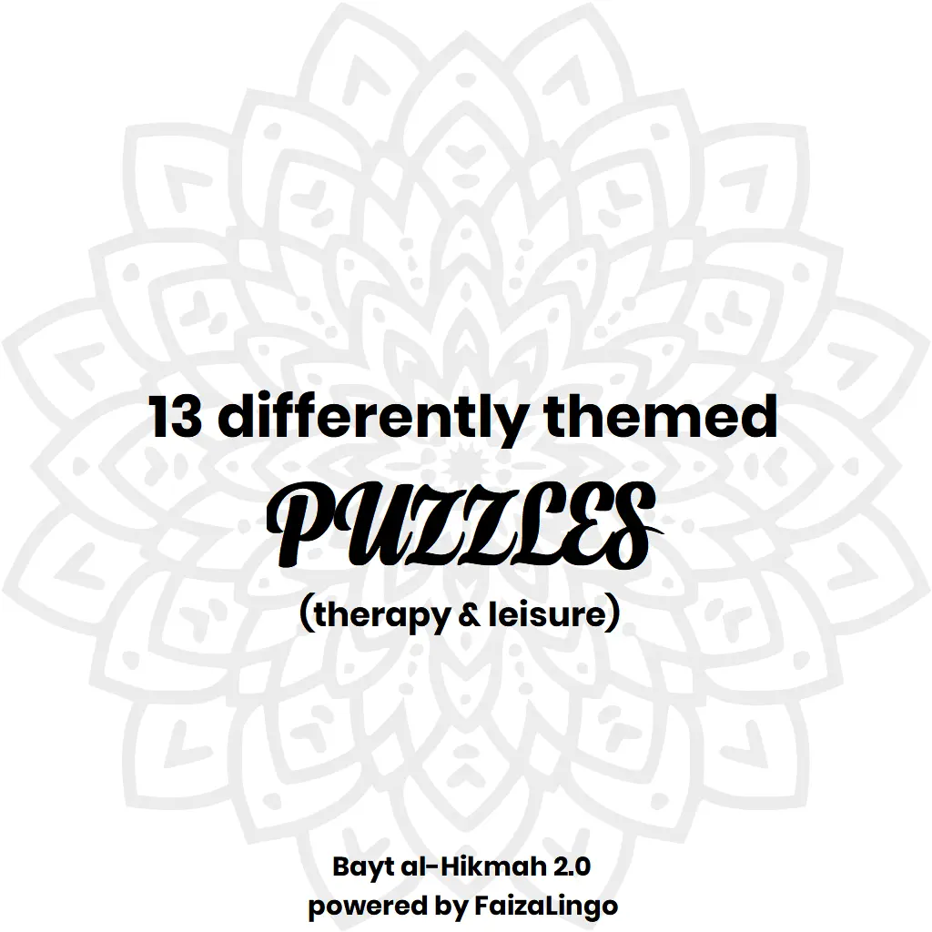 differently themed PUZZLES